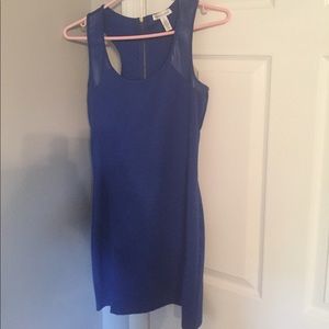 Plain Blue Dress