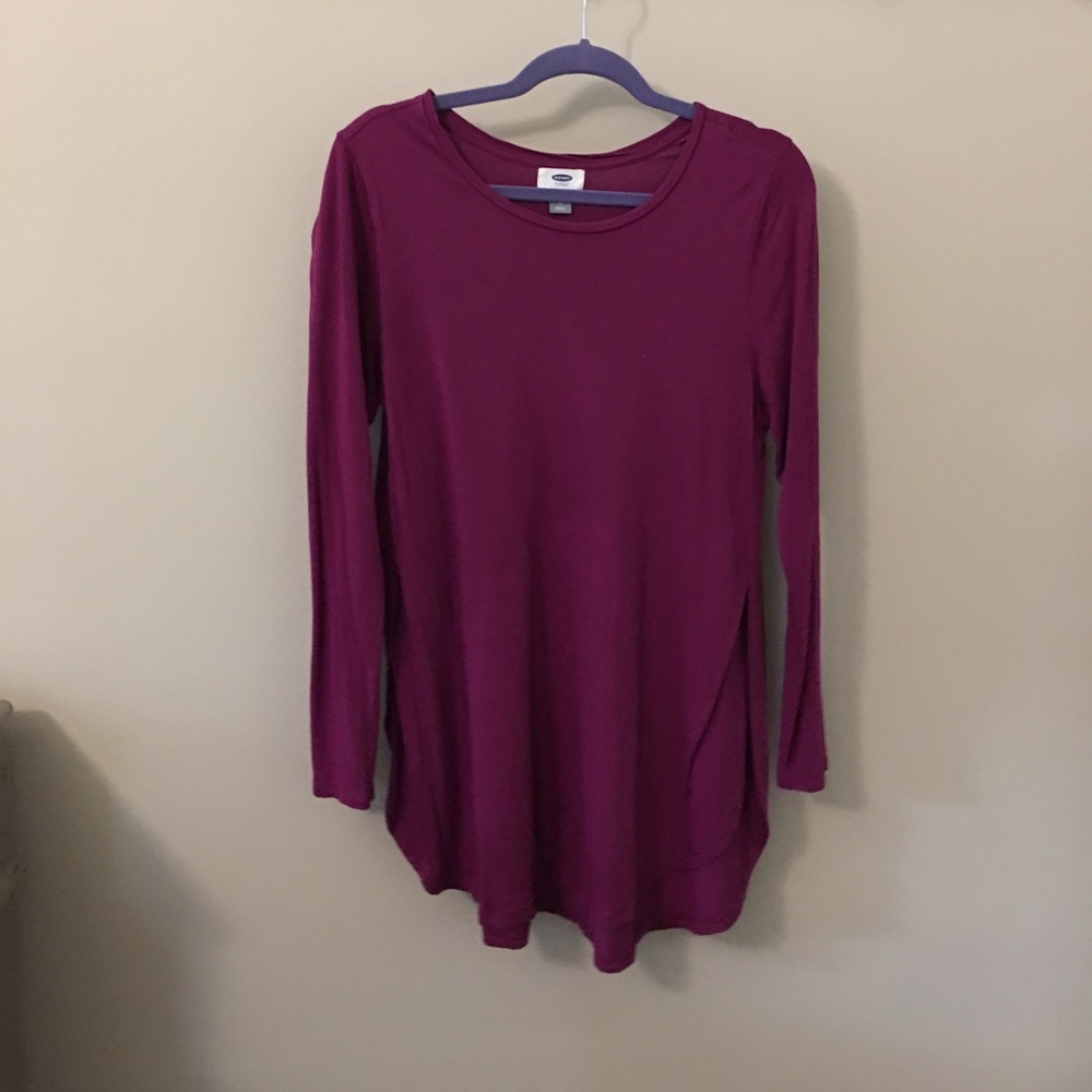 Old Navy cranberry tunic