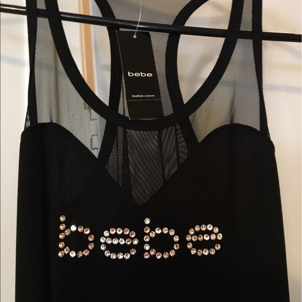 Bebe Long Dress w Rhinestones