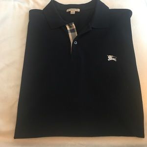 Authentic Burberry Men's Pique Polo