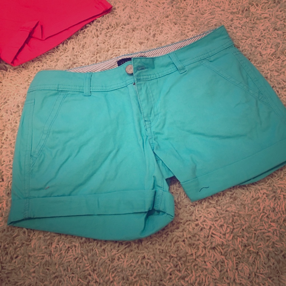 Light blue shorts