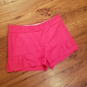NWT J.Crew Women's Flared Silk-Cotton Faille Short