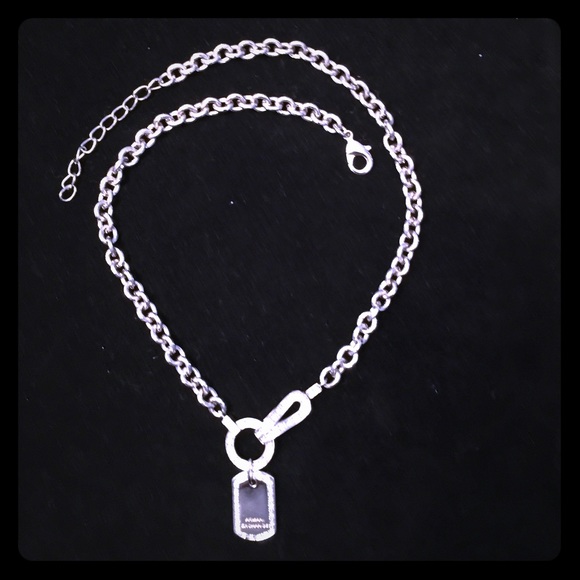 Armani Exchange Jewelry - 🌈HP🌈Armani silver necklace & matching earrings