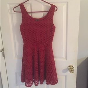 Red Casual Dress