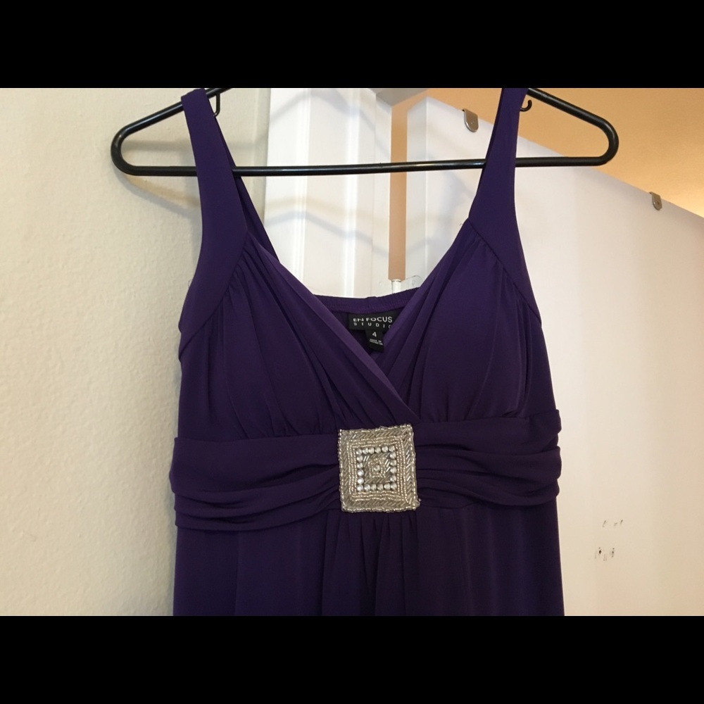 EN FOCUS Studio Purple dress