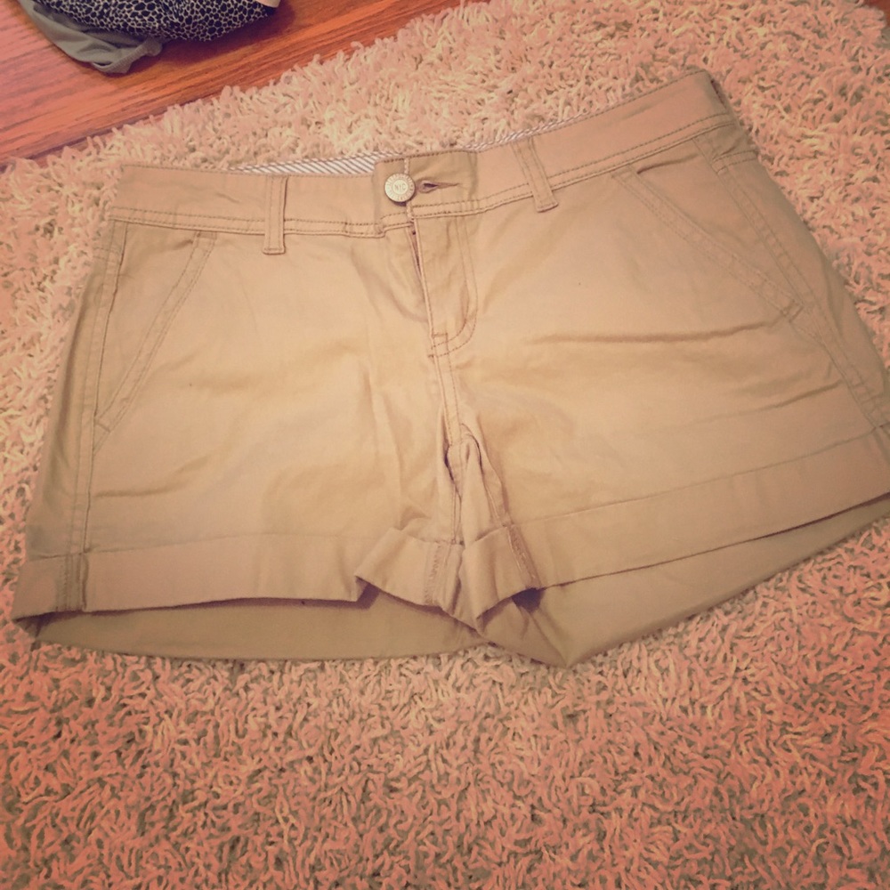 Tan shorts