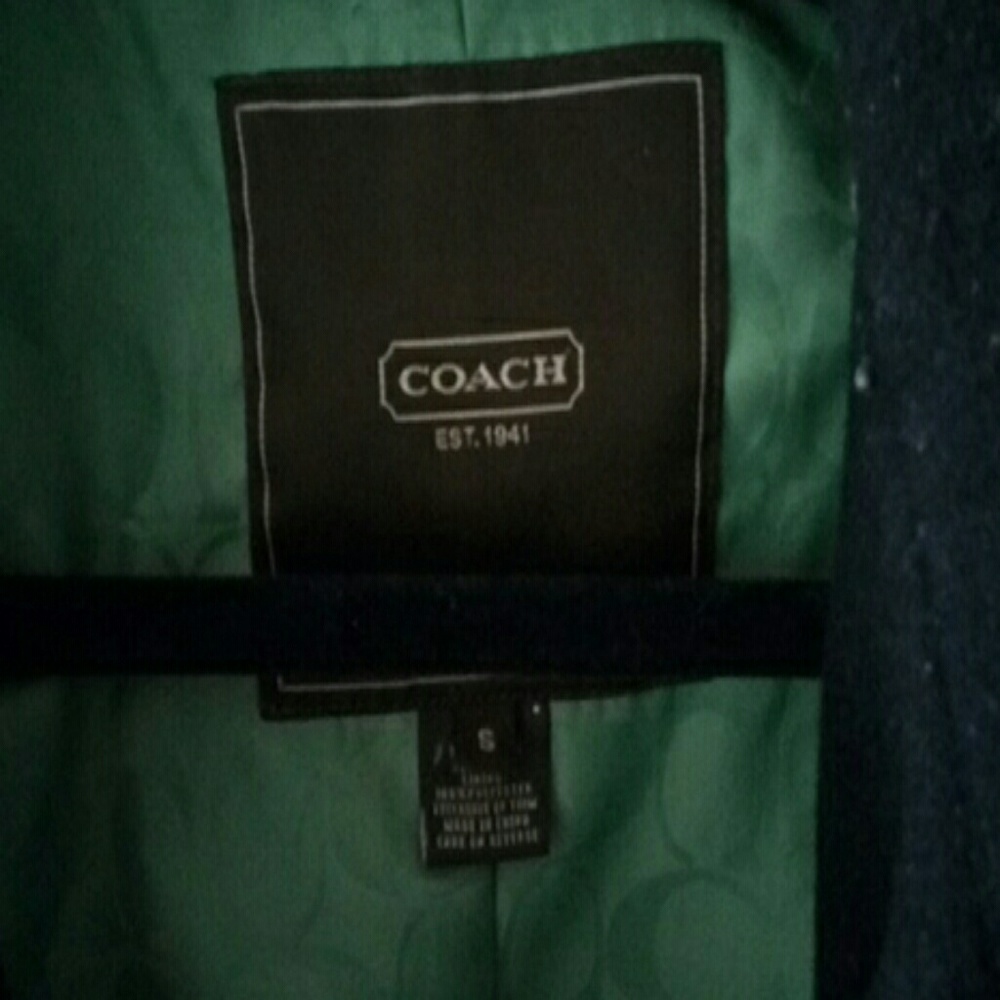 Coach peacoat