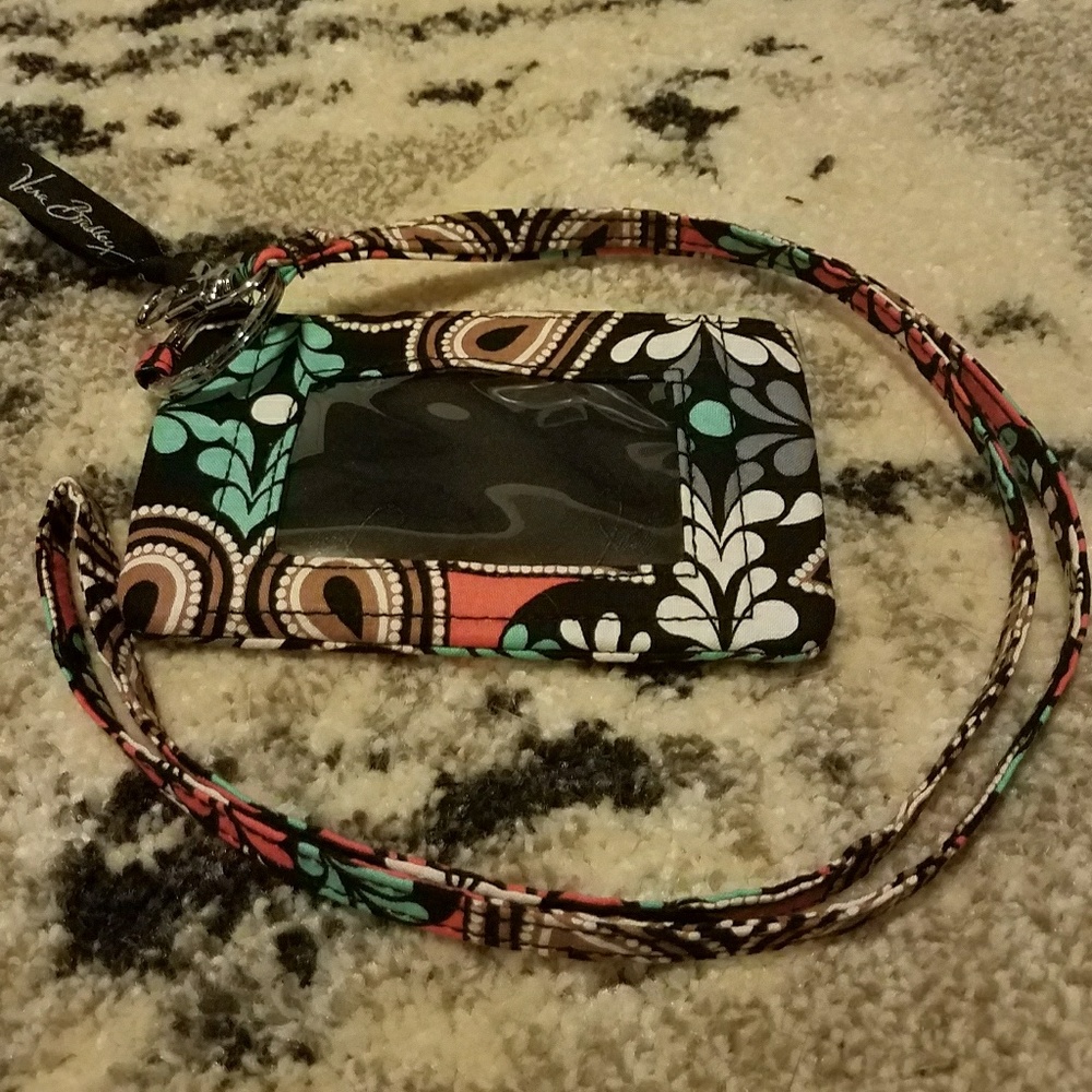 ● SOLD ● Vera Bradley Lanyard ID Zip case Sierra