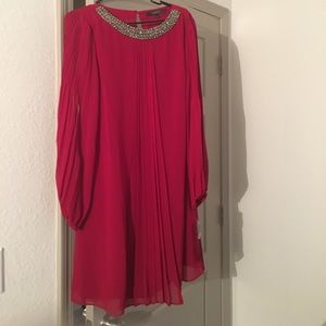 Red dress