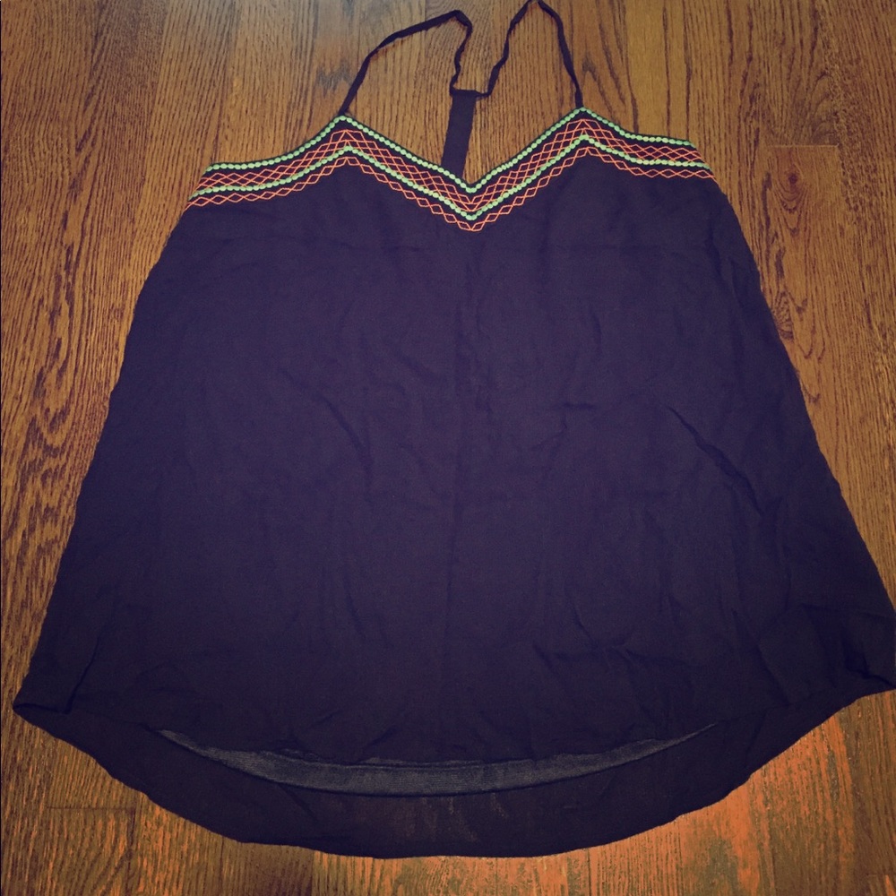NWT Navy/Mint/Coral Flowy Tank from StitchFix