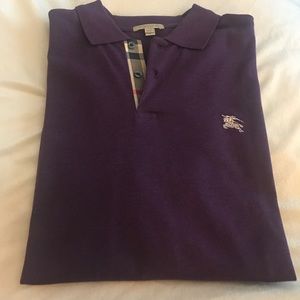 Authentic Burberry Men's Pique Polo