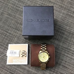 Gold Michael Kors watch