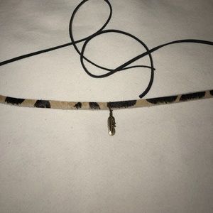 tie choker necklace