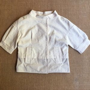 Very Audrey short cream jacket