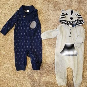 Cat and Jack Boy's Rompers