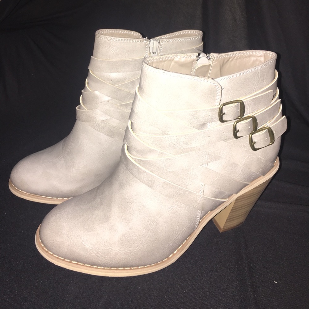 New Gray Booties