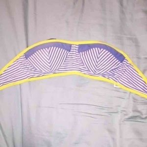 Forever 21 striped bikini top