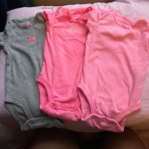 Lot of 3 onesies