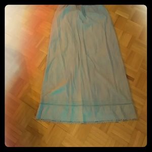 Long light weight lavender skirt.