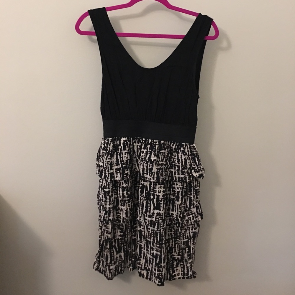 Fun Black and Tan dress