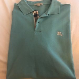 Authentic Burberry Men's Pique Polo