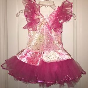 Girls dance costume