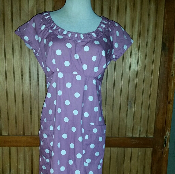 Joules Lifestyle Dotty Frock - Picture 1 of 5