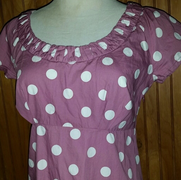 Joules Lifestyle Dotty Frock - Picture 3 of 5