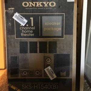 Onkyo 7.1 Home Theater Speaker Package SKS-HT540