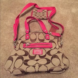 Purse and wallet set