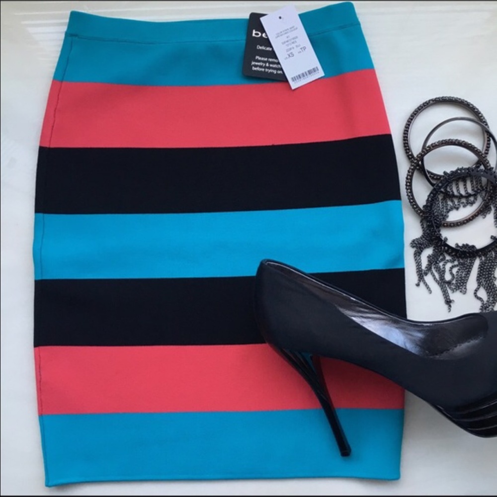 High waisted bandage skirt