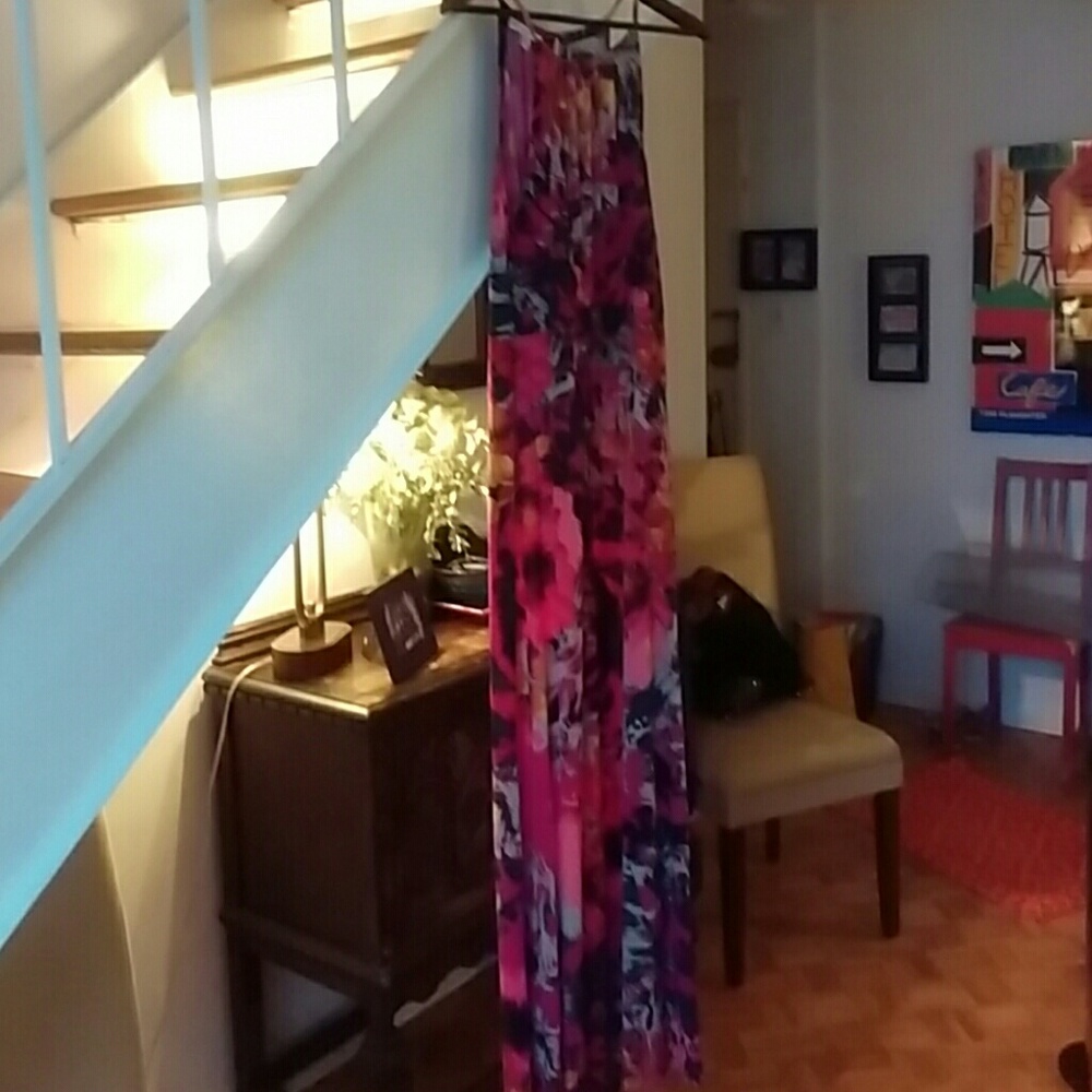 Multi color summer Maxi dress