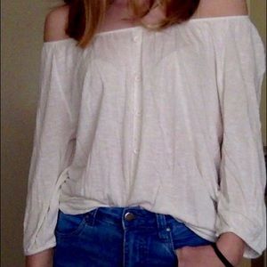 White long sleeve shirt