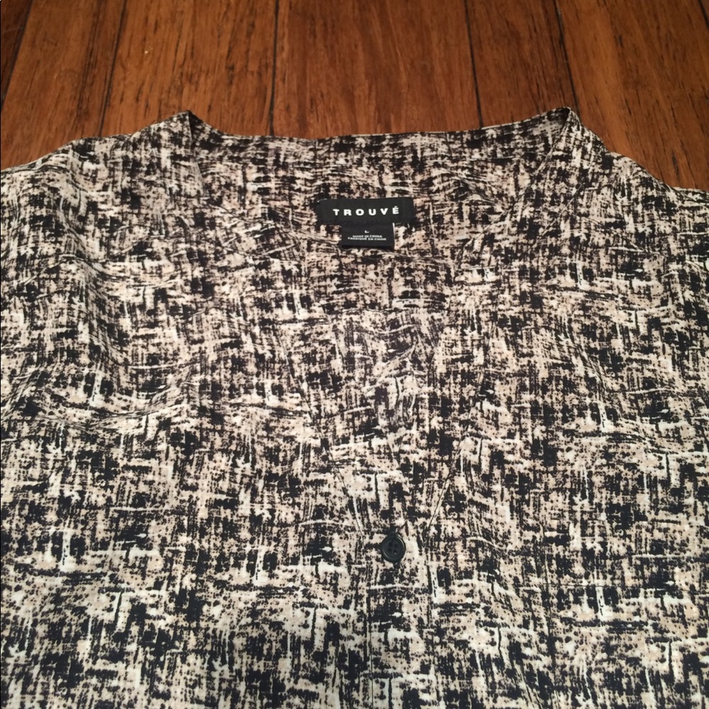 Trouve pattern shirt dress