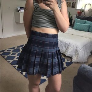 American Apparel Schoolgirl Pleated Skirt