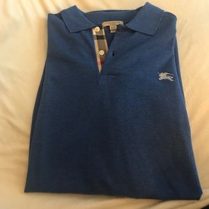 Authentic Burberry Men's Pique Polo