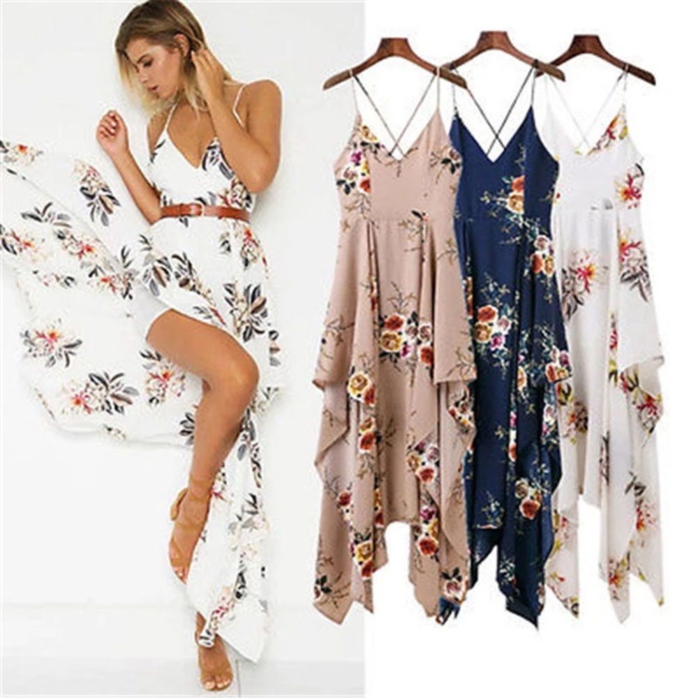 🌷Floral Boho Maxi Dress - Picture 3 of 7