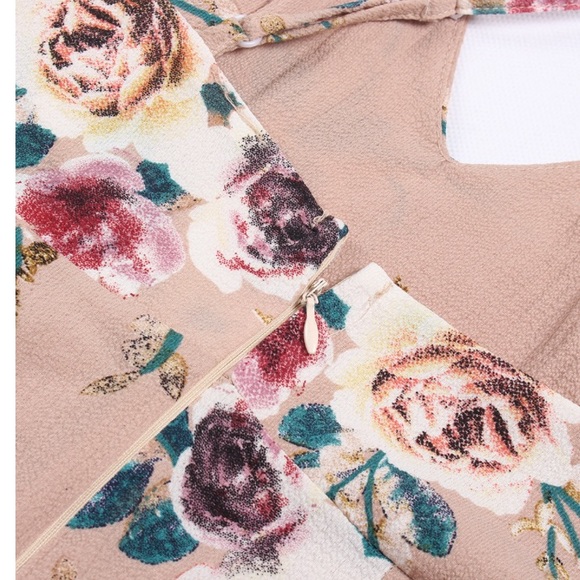 🌷Floral Boho Maxi Dress - Picture 5 of 7