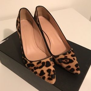 J.Crew Collection Dulci Calf Hair Kitten Heels