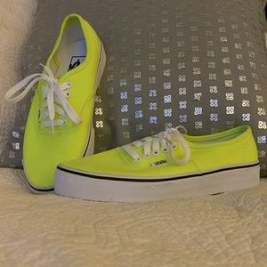 Van's : Neon Yellow Addition