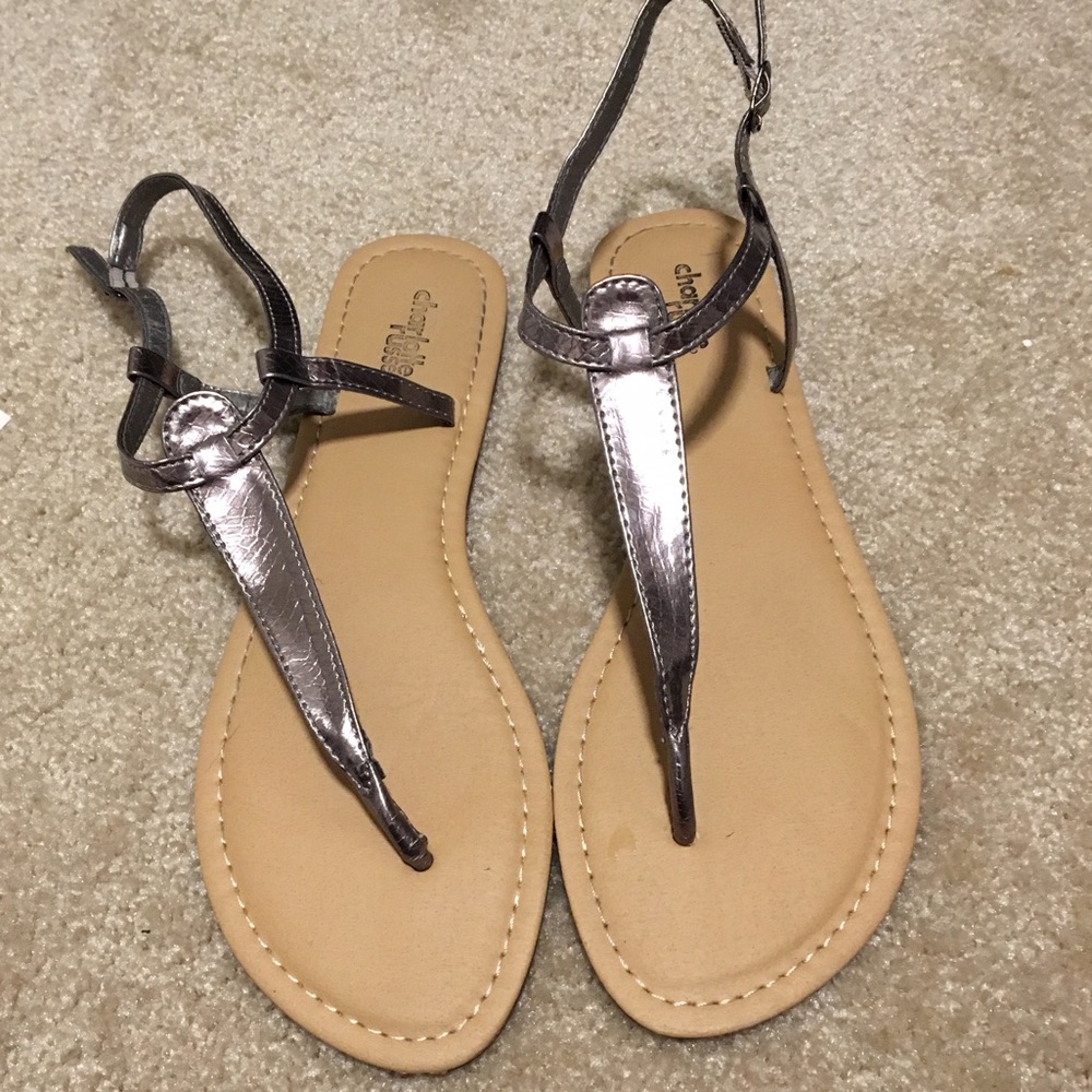 Metallic Sandals (size 10)