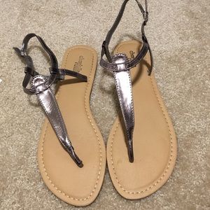 Metallic Sandals (size 10)