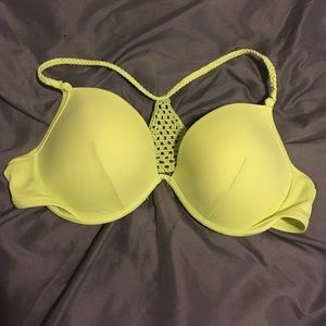 LIME GREEN VICTORIAS SECRET BATHING SUIT TOP