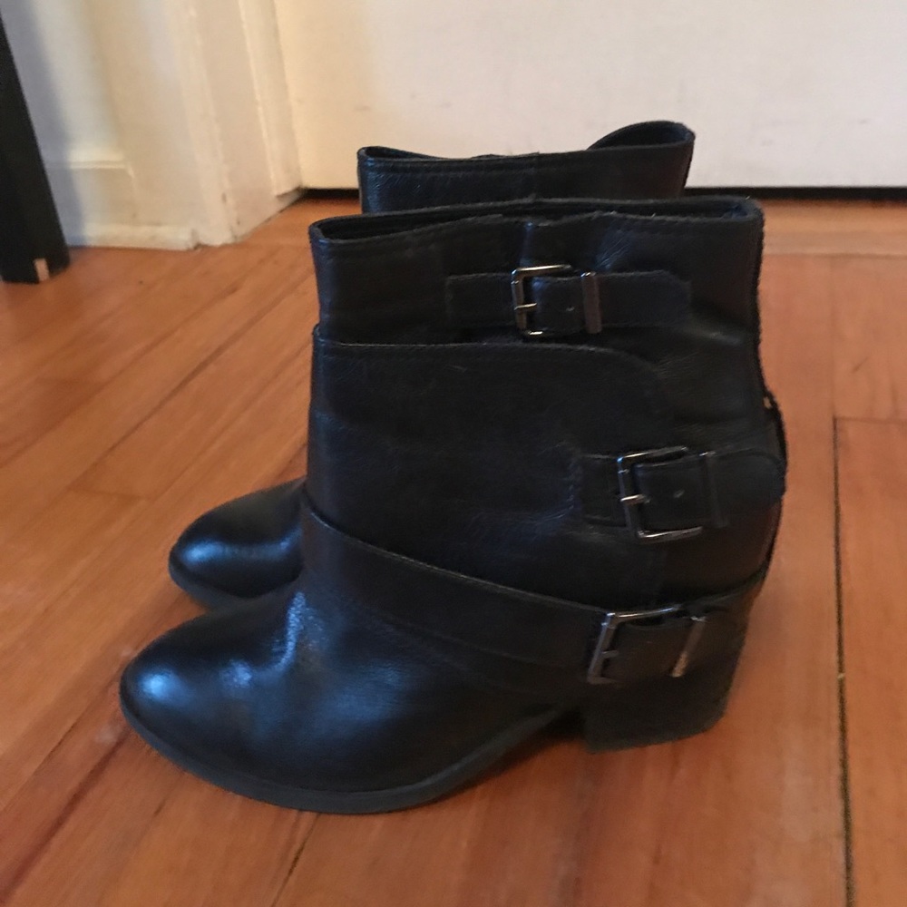 Cute black booties