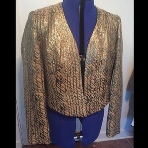 Gold Twead Blazer