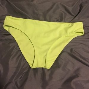 LIME GREEN VICTORIAS SECRET BATHING SUIT BOTTOM