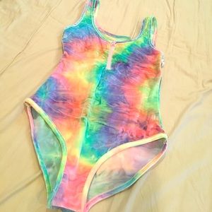 Tie dye one piece