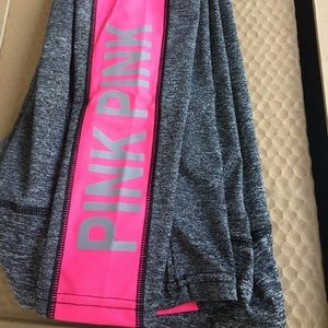 Pink comfortable workout tights