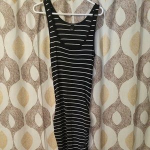 Long Victoria secret ruched maxi dress