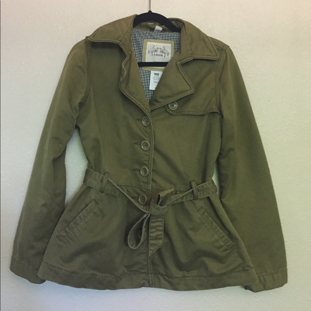 Levi's San Francisco olive green jacket